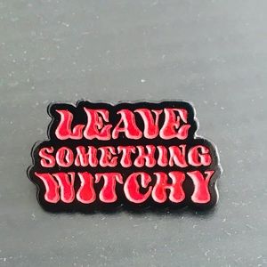 Graveface museum horror enamel pin Charles Manson Manson family